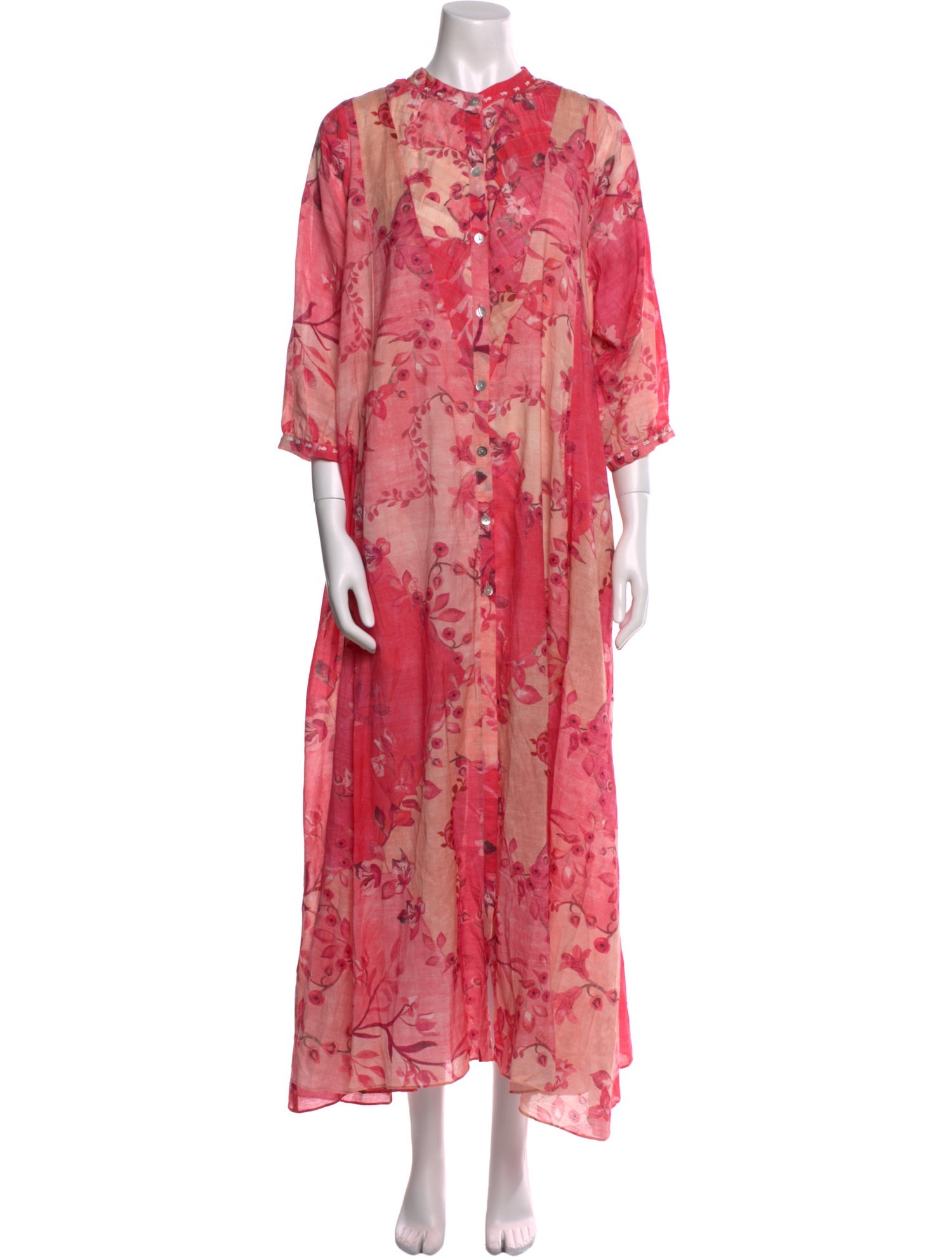 Chufy Floral Print Long Dress