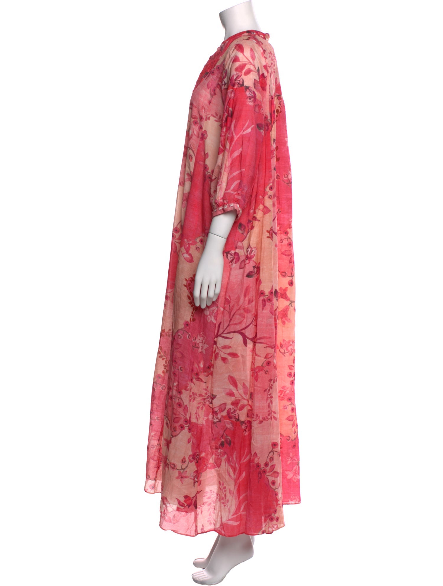 Chufy Floral Print Long Dress