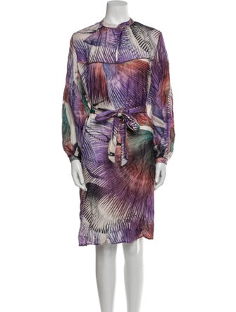 Chufy Printed Knee-Length Dress