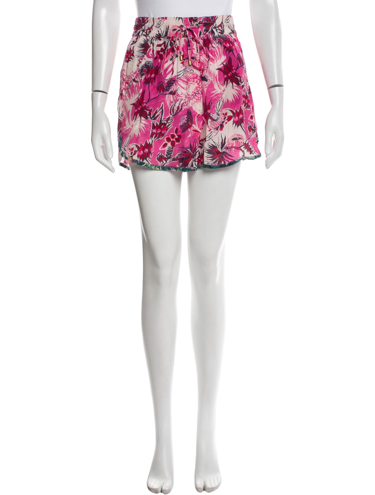 Chufy Floral Print Mini Shorts