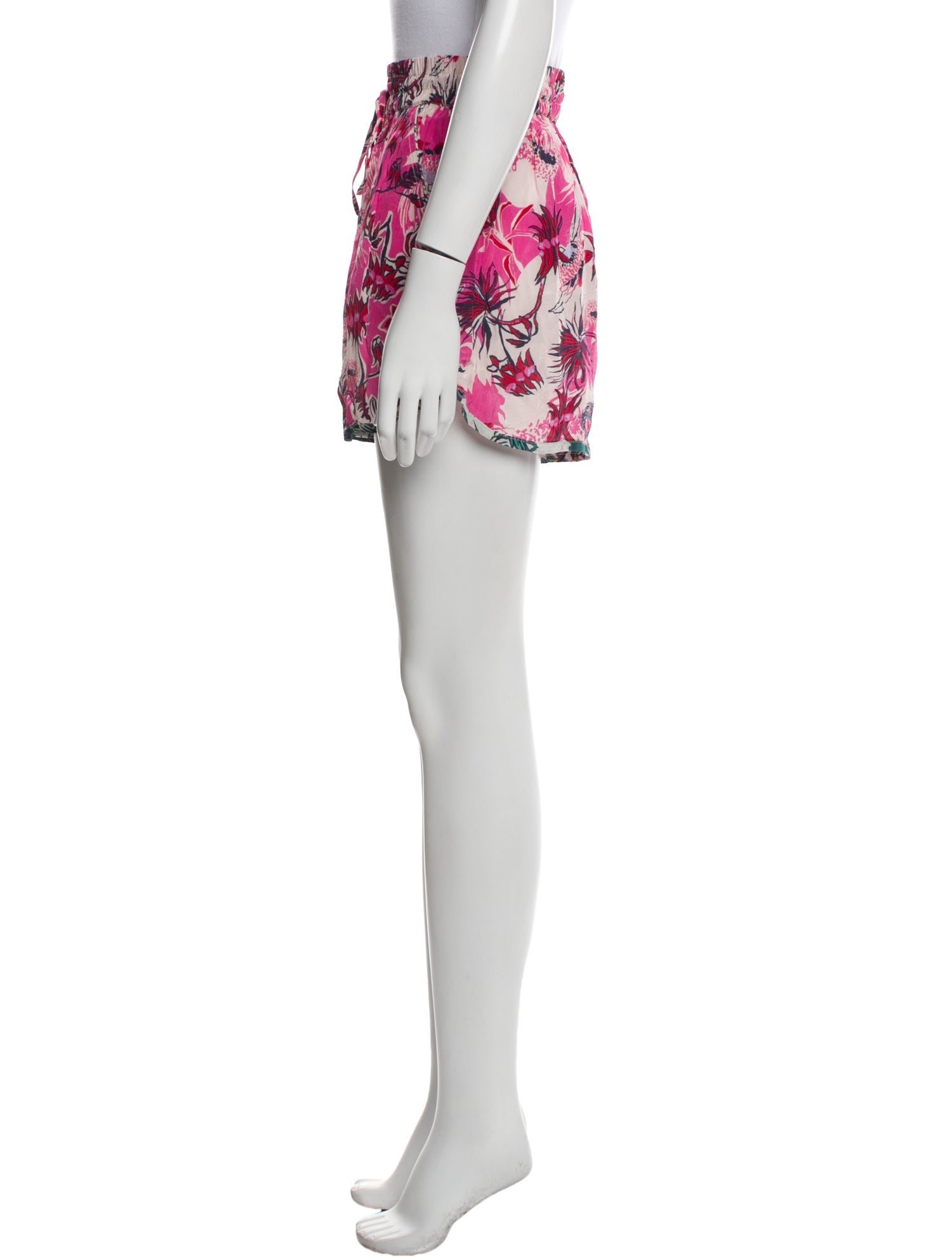 Chufy Floral Print Mini Shorts