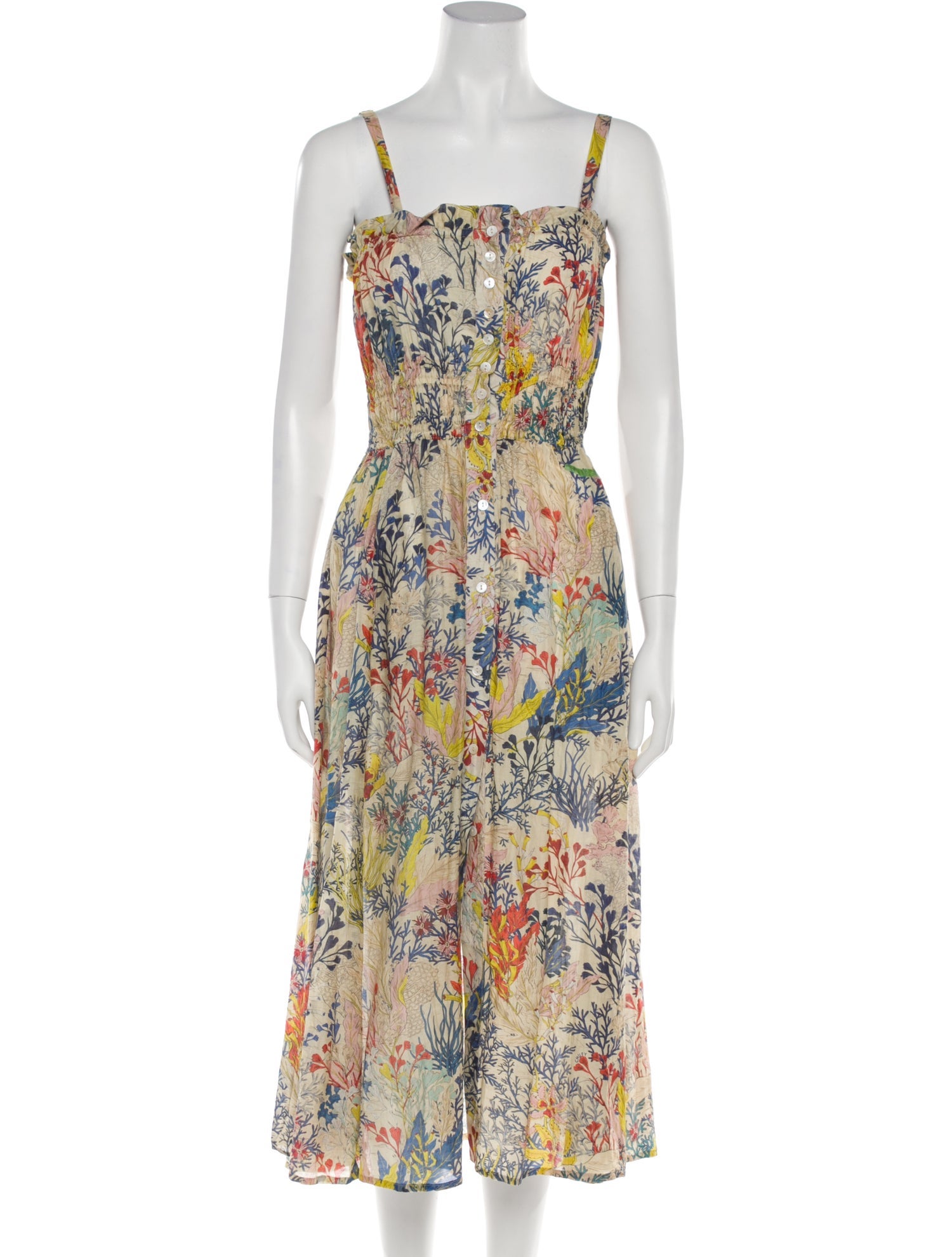 Chufy Floral Print Long Dress