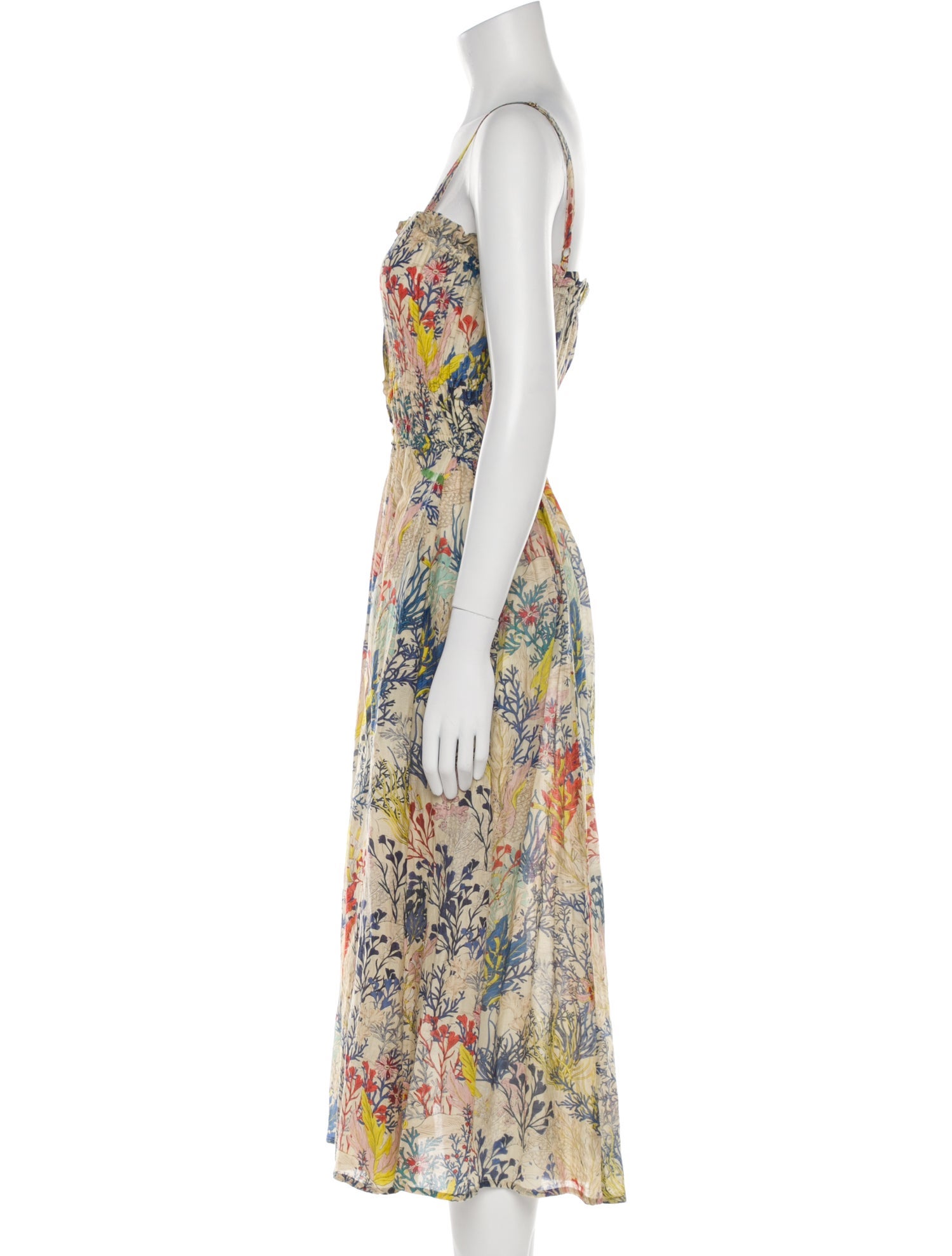 Chufy Floral Print Long Dress