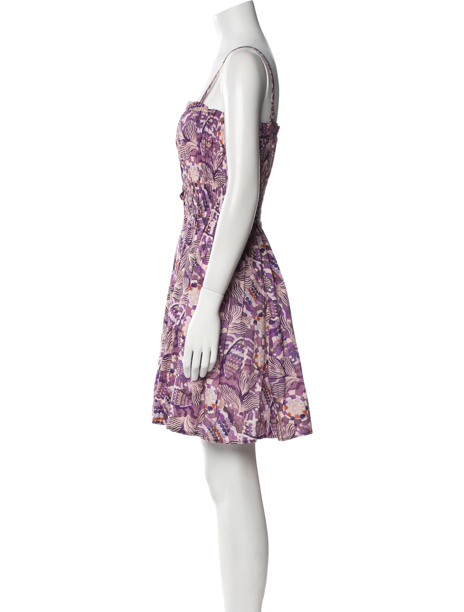 Chufy Floral Print Mini Dress