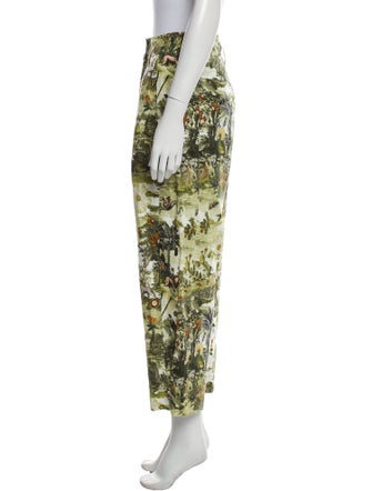 Chufy Printed Wide Leg Pants