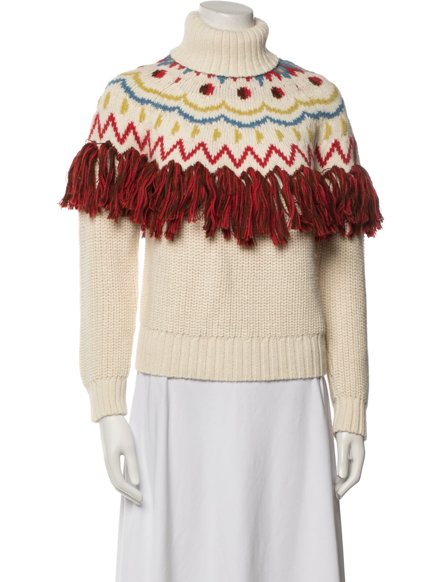 Chufy Alpaca Printed Sweater