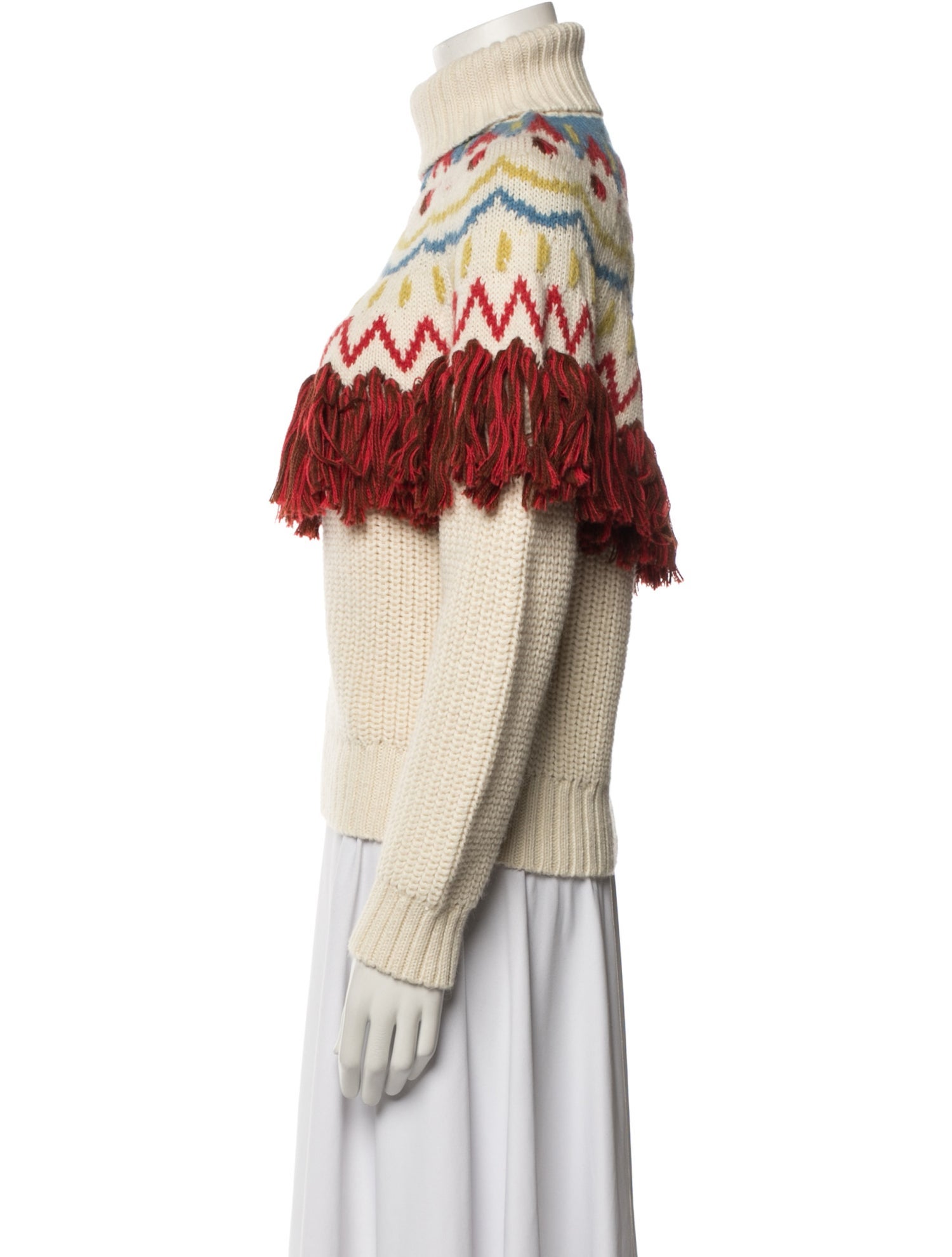 Chufy Alpaca Printed Sweater