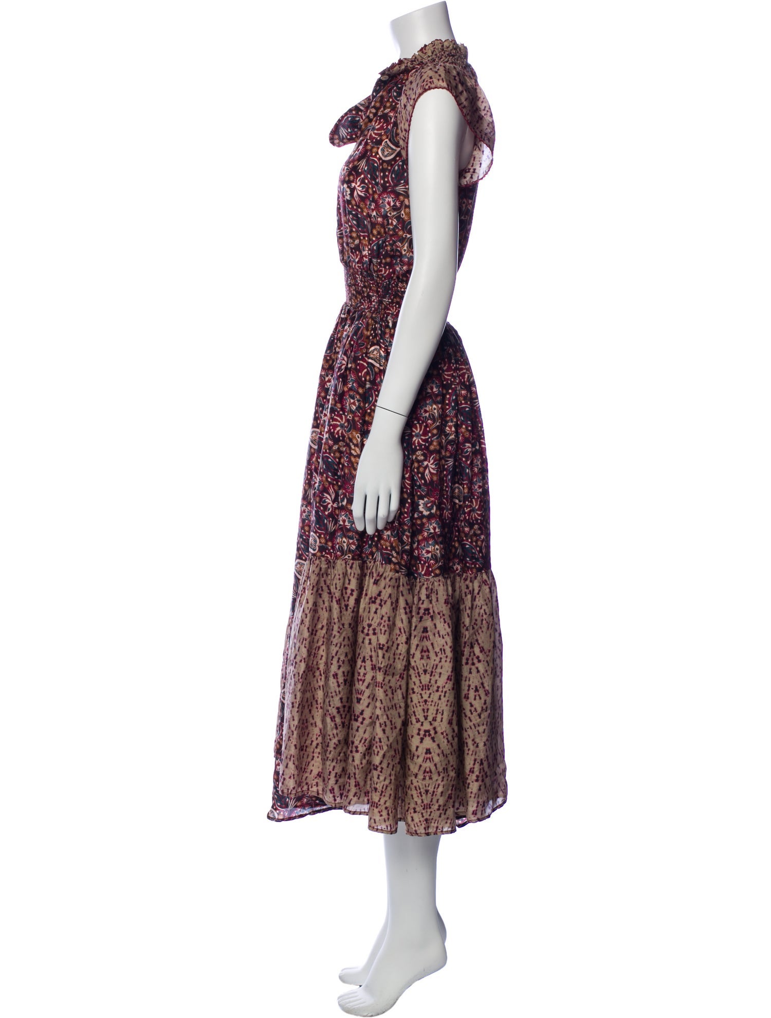 Chufy Silk Long Dress