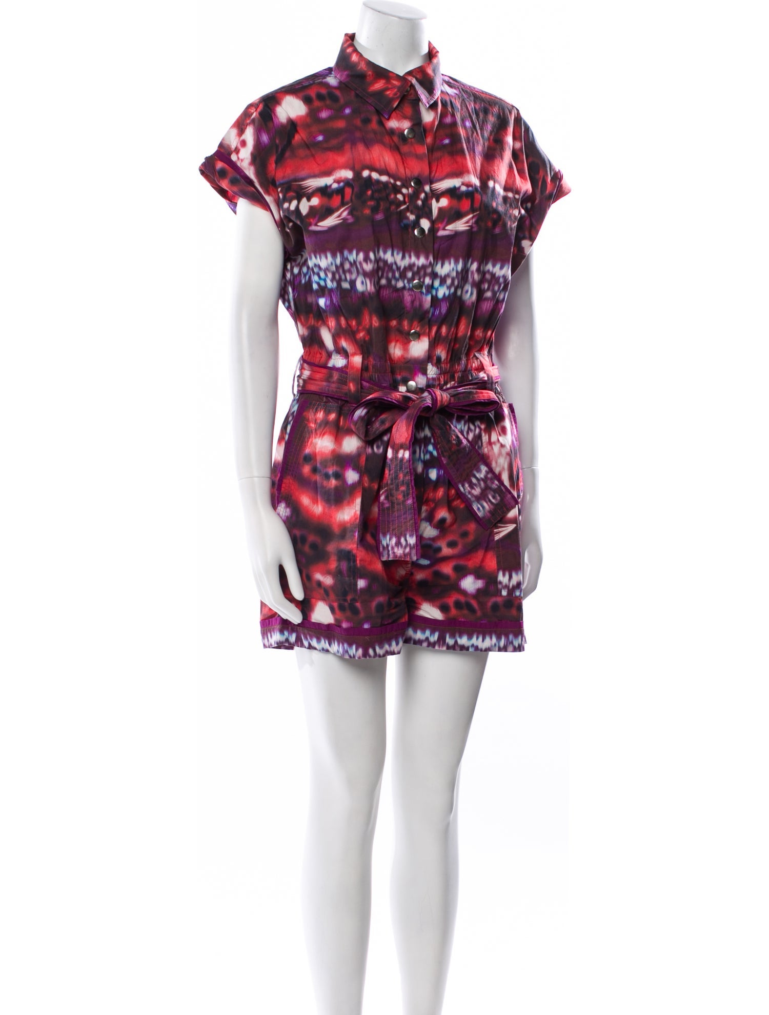 Chufy Tie-Dye Print Romper