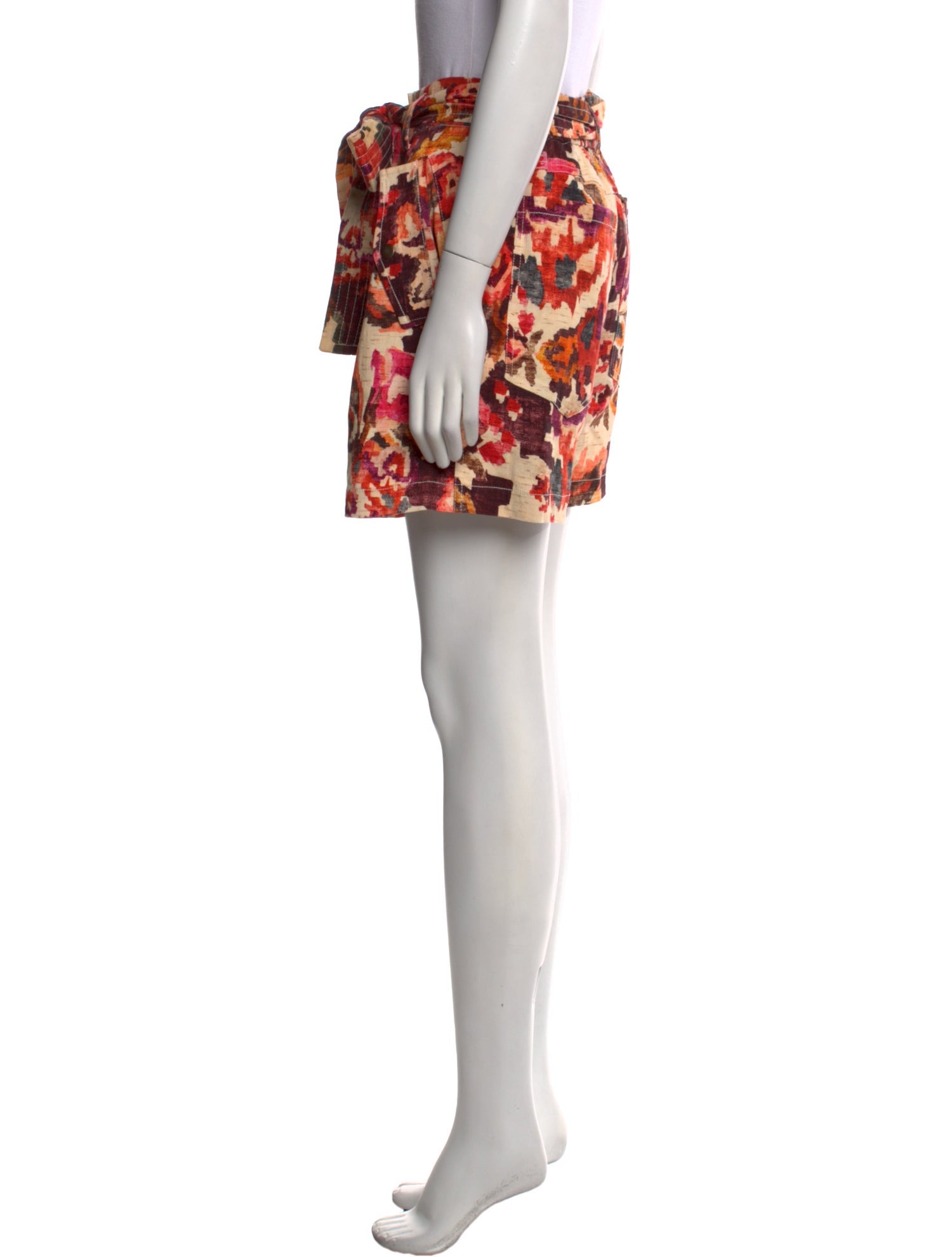 Chufy Floral Print Mini Shorts