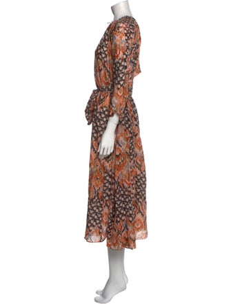 Chufy Printed Midi Length Dress