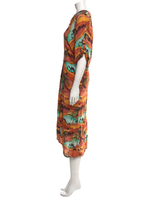 Chufy Printed Long Dress