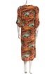 Chufy Printed Long Dress