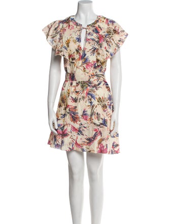 Chufy Floral Print Mini Dress