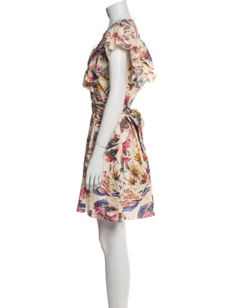 Chufy Floral Print Mini Dress