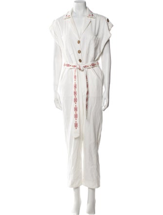 Chufy V-Neck Jumpsuit