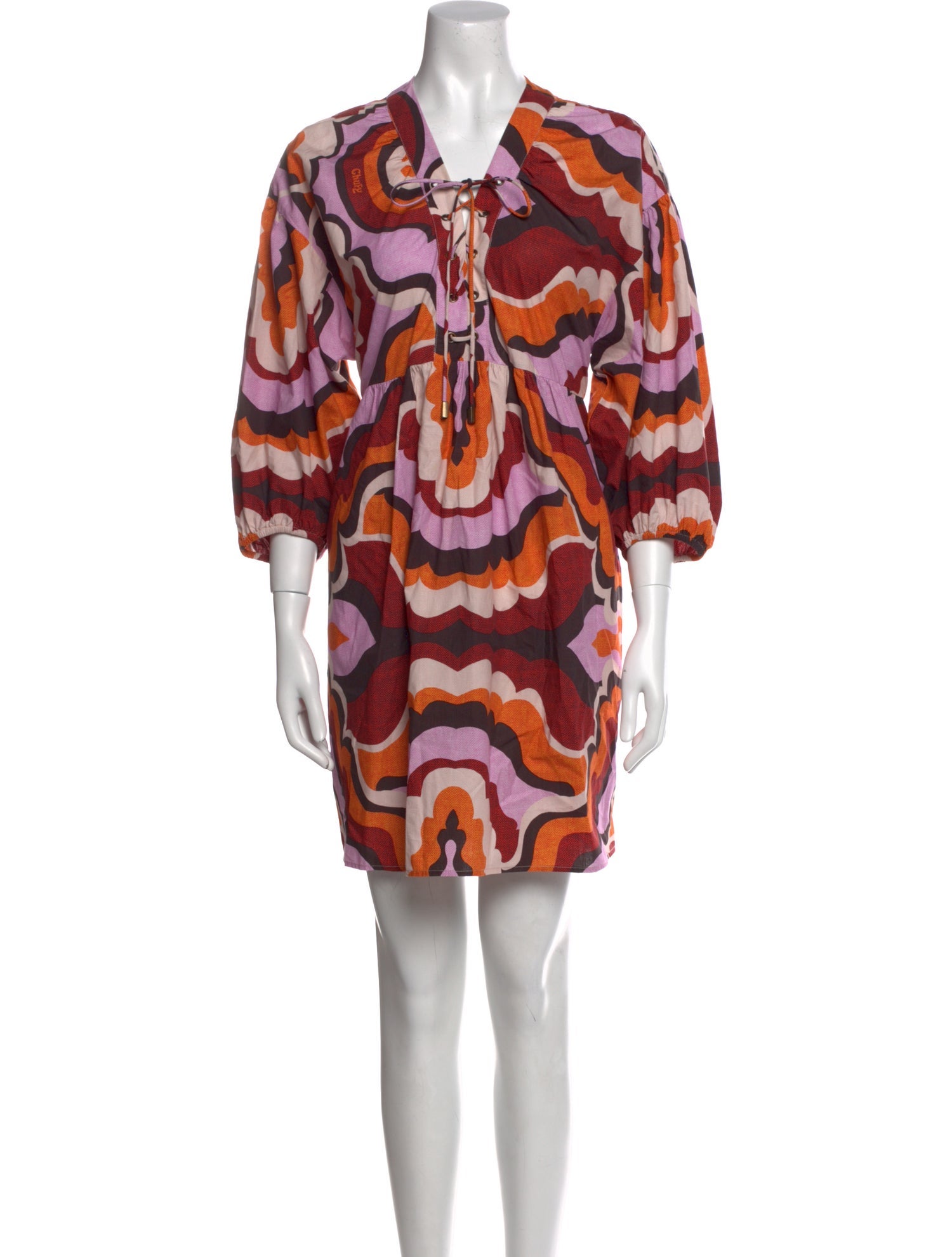 Chufy Printed Mini Dress