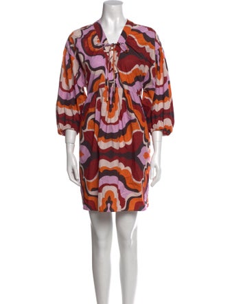 Chufy Printed Mini Dress