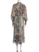 Chufy Floral Print Long Dress