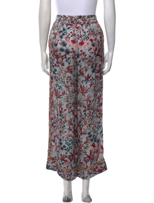 Chufy Floral Print Wide Leg Pants