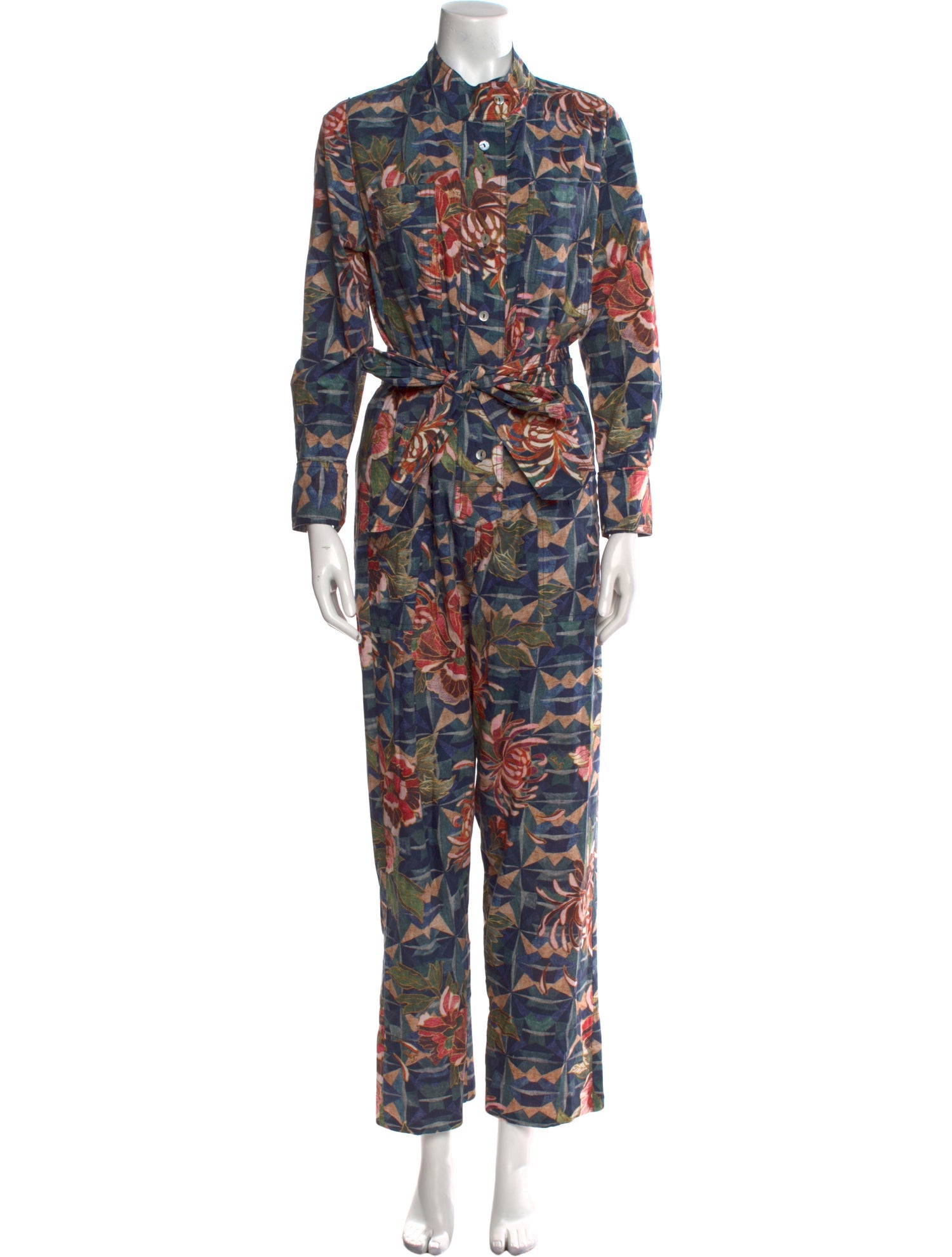 Chufy Floral Print Jumpsuit
