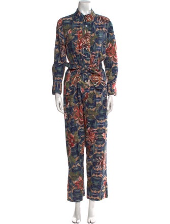 Chufy Floral Print Jumpsuit