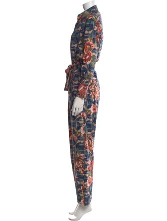 Chufy Floral Print Jumpsuit