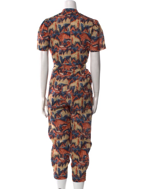 Chufy Linen Printed Jumpsuit