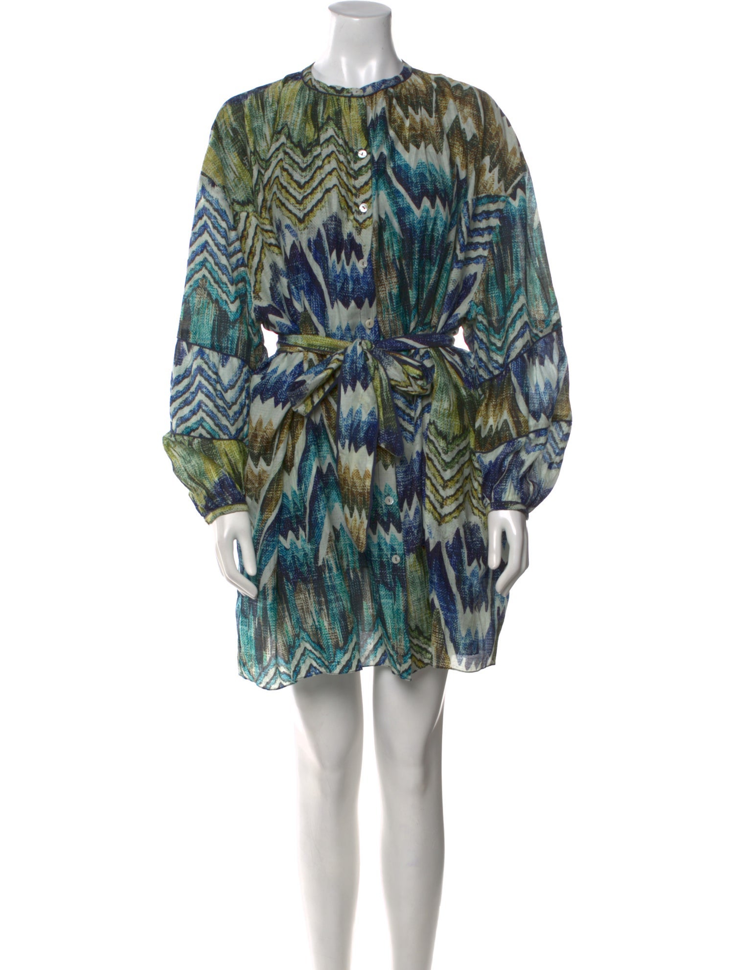 Chufy Printed Mini Dress w/ Tags