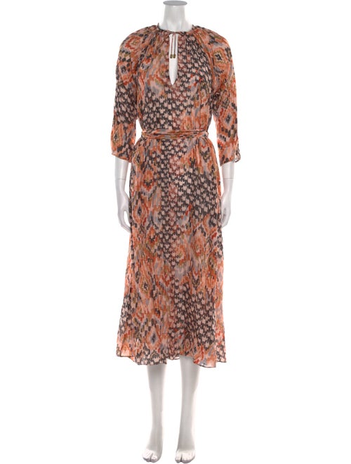 Chufy Printed Long Dress