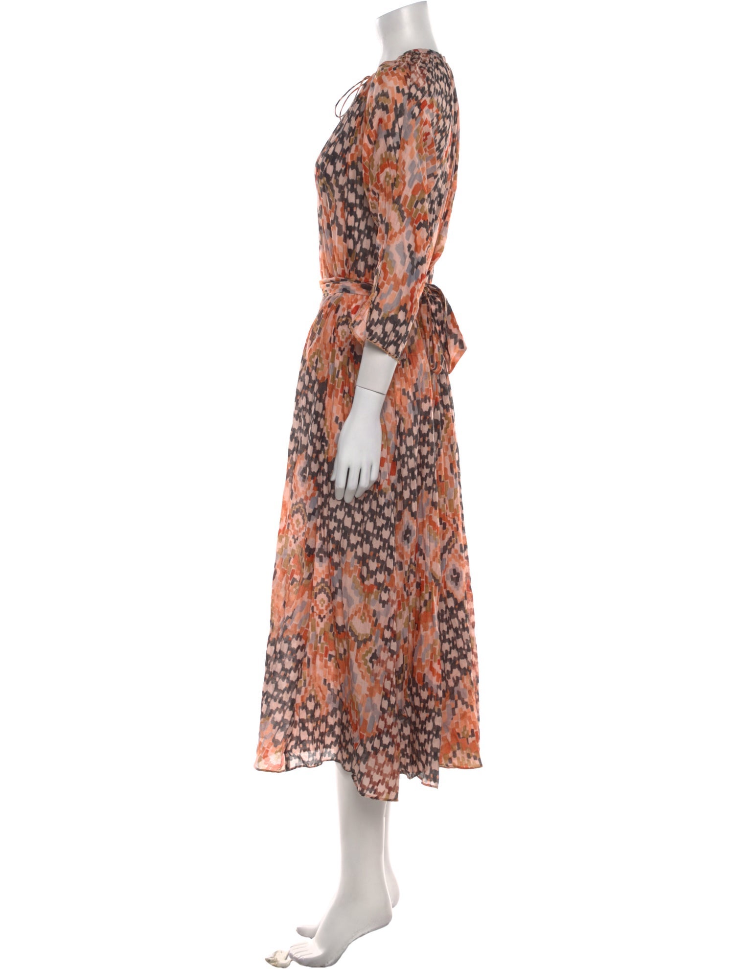 Chufy Printed Long Dress