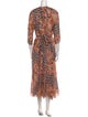Chufy Printed Long Dress