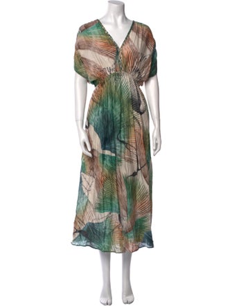 Chufy Printed Long Dress