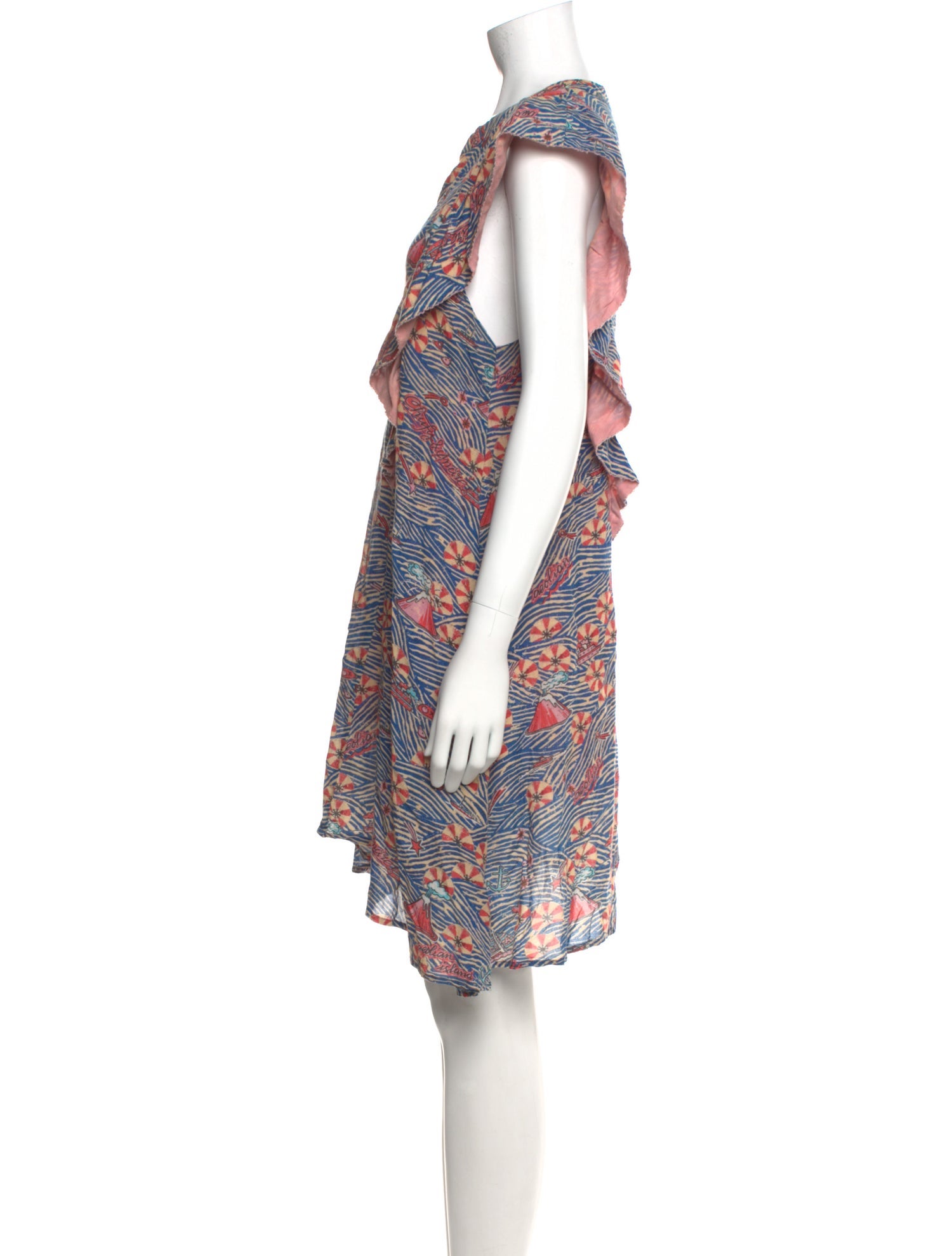 Chufy Printed Knee-Length Dress