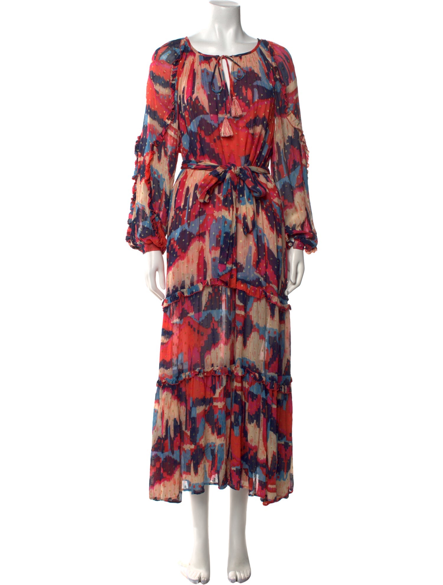 Chufy Printed Long Dress
