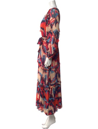Chufy Printed Long Dress