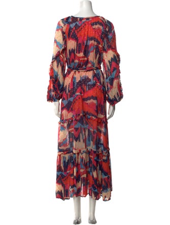 Chufy Printed Long Dress