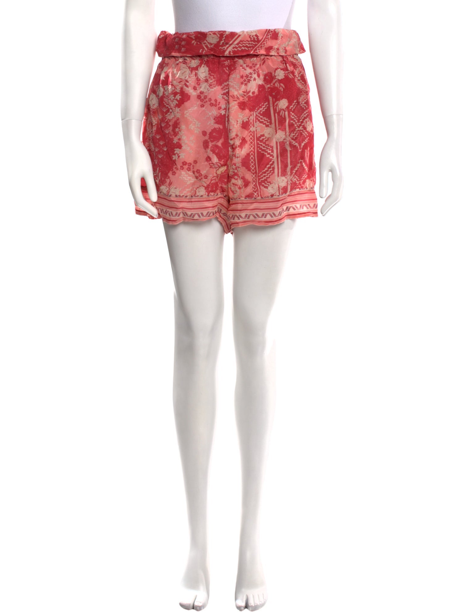 Chufy Floral Print Mini Shorts