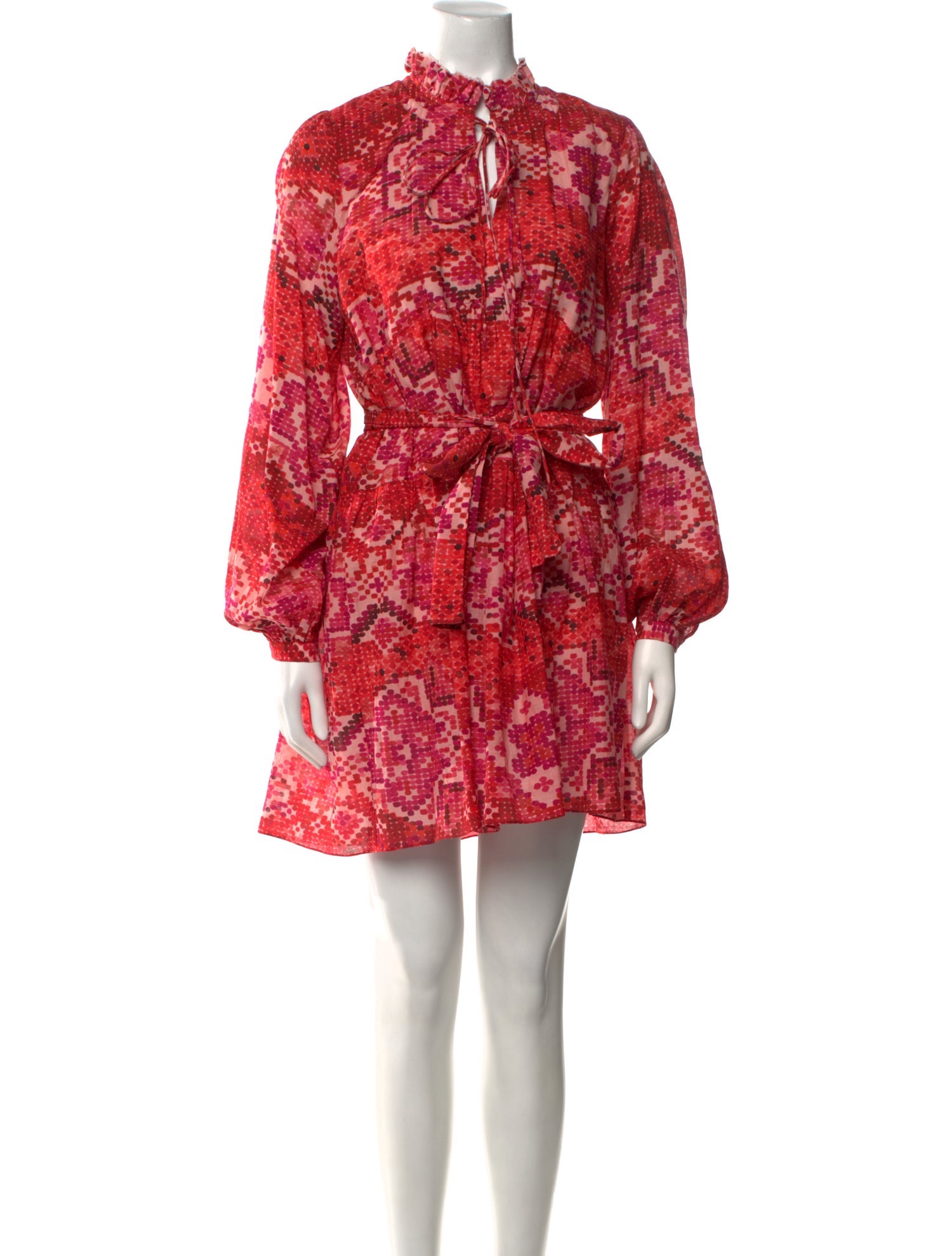 Chufy Paisley Print Mini Dress