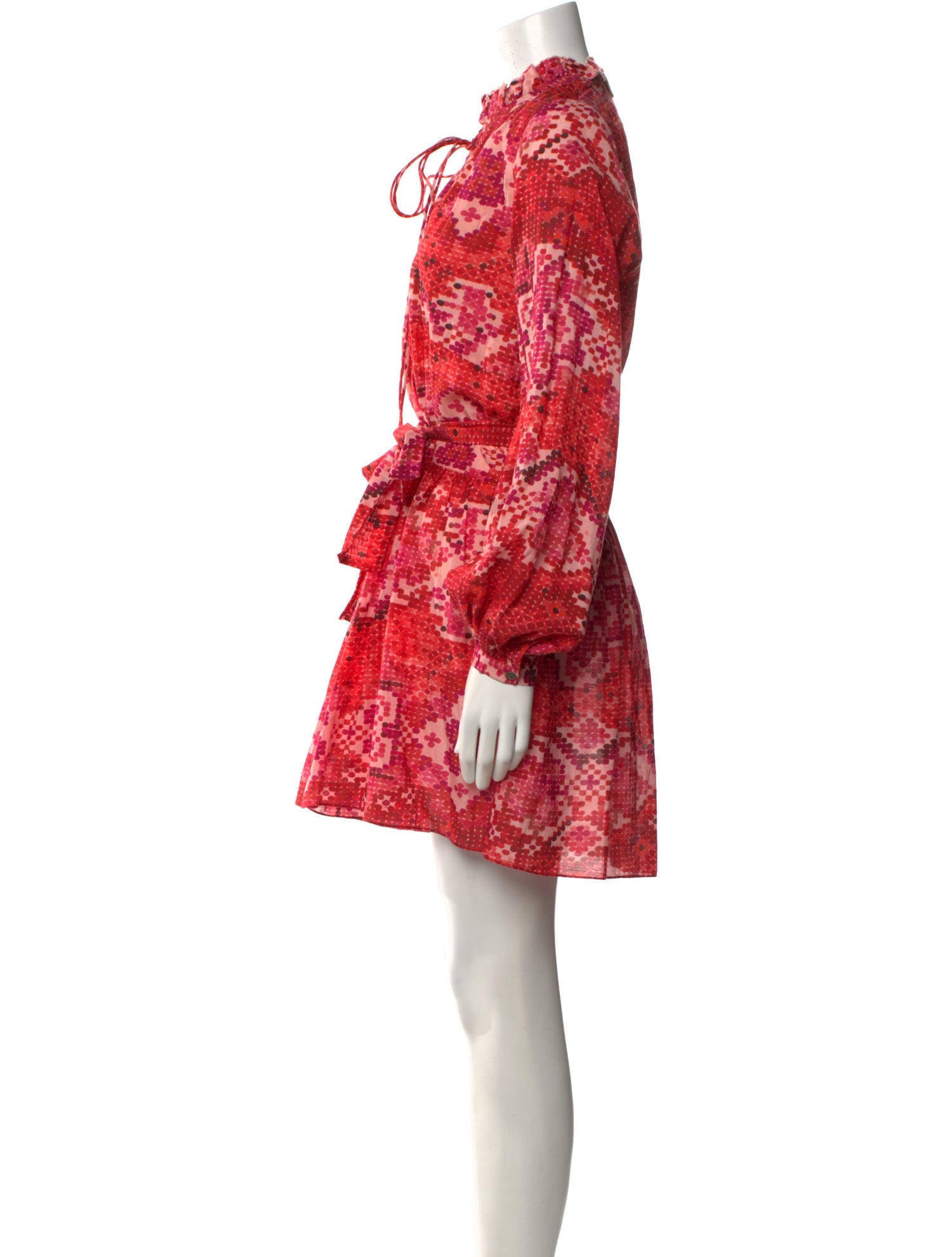 Chufy Paisley Print Mini Dress