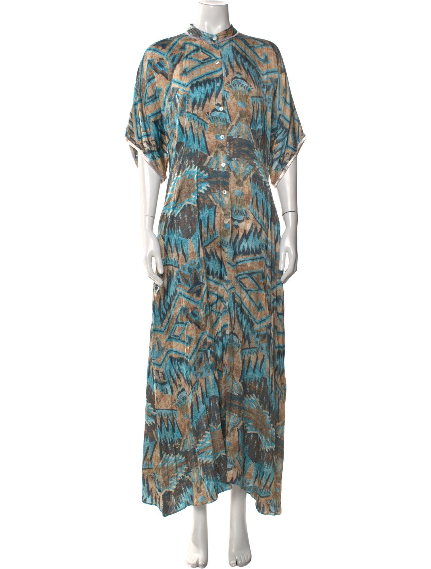 Chufy Printed Long Dress