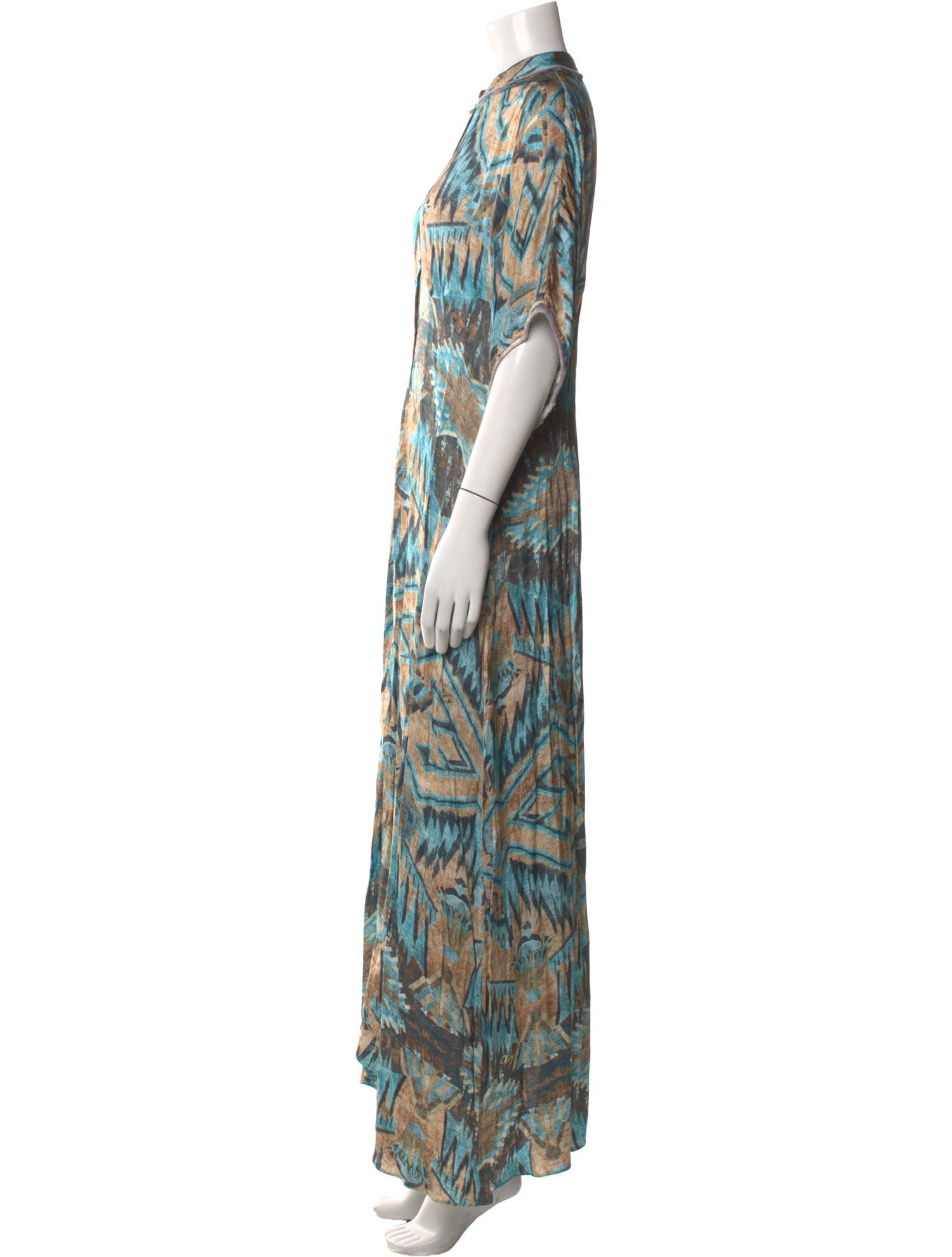 Chufy Printed Long Dress