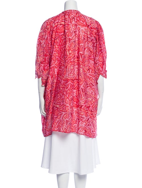 Chufy Printed Mock Neck Tunic