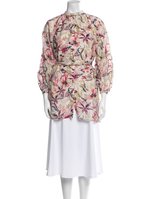 Chufy Printed Mock Neck Tunic