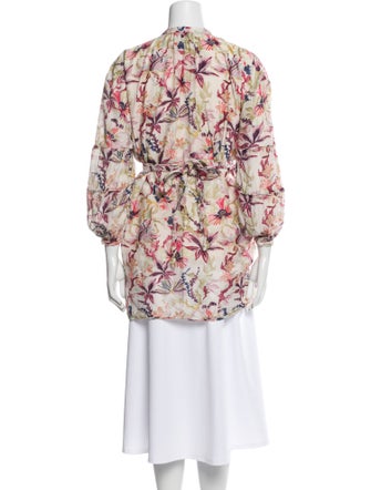 Chufy Printed Mock Neck Tunic