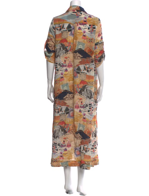 Chufy Printed Long Dress