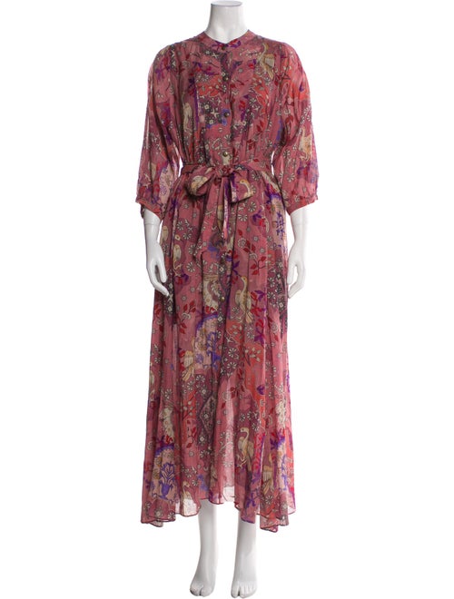 Chufy Floral Print Long Dress