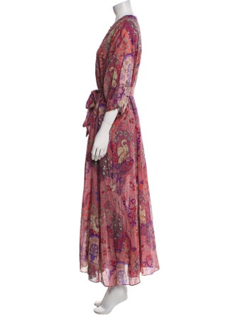 Chufy Floral Print Long Dress