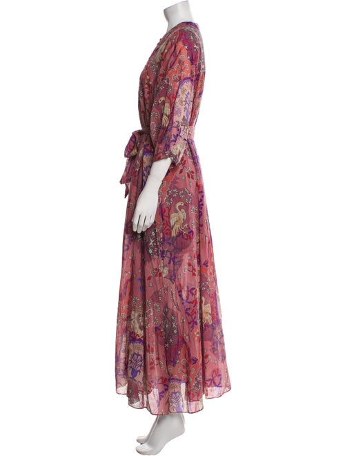 Chufy Floral Print Long Dress
