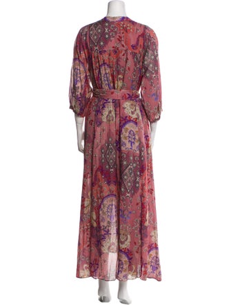 Chufy Floral Print Long Dress